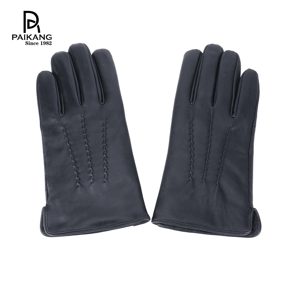 High Quality Sheep Skin Fashion Leather Gloves New Design Comfortable Driving Leather Gloves