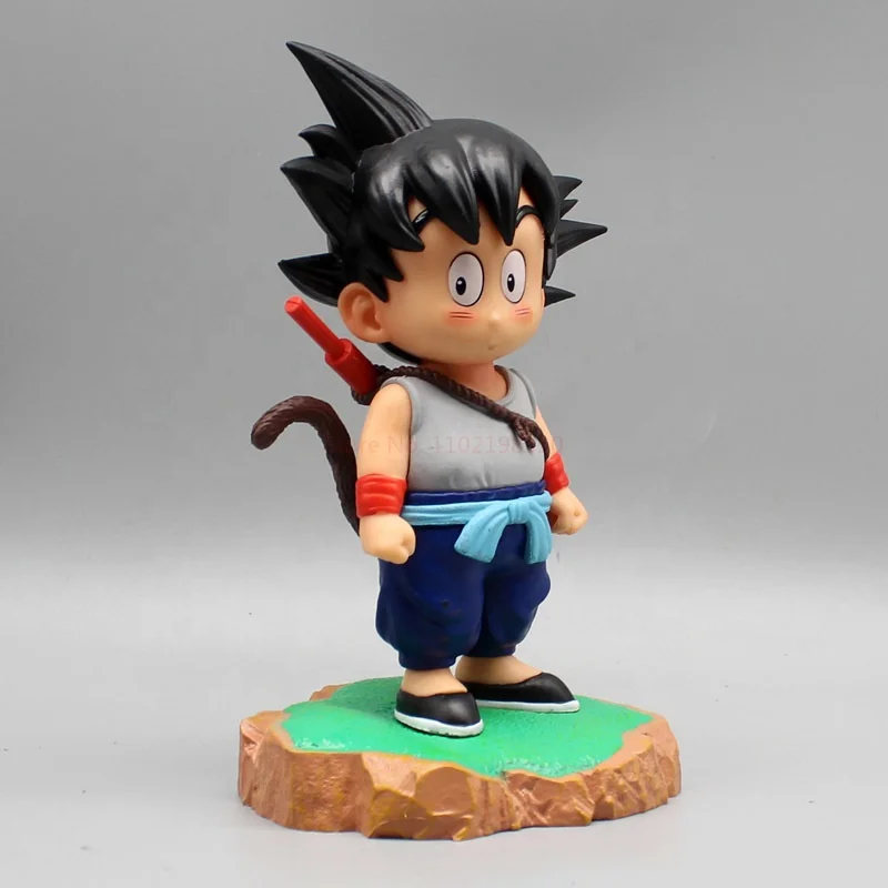 Drag-on Ball Goku Gk Tiger Fur Look Back Question What Do You See Collection Trendy Figure Model Anime Peripherals Ornament Toy