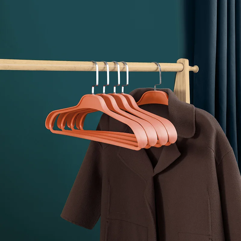 Online Top Seller Lightweight Space Saving Durable Clothes Hangers Laundry Hangers White ABS Plastic Hangers