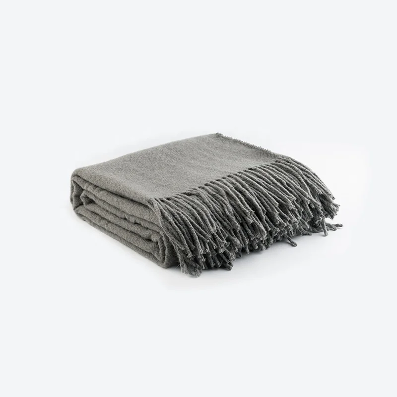 Coral Velvet Cow Print Warm And Blanket 30%wool 70%acrylic Wholesale