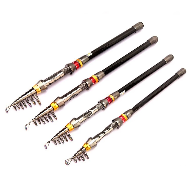 Factory wholesale Telescopic Rods low price fishing carbon fiber fishing rod telescopic genuine sea rod