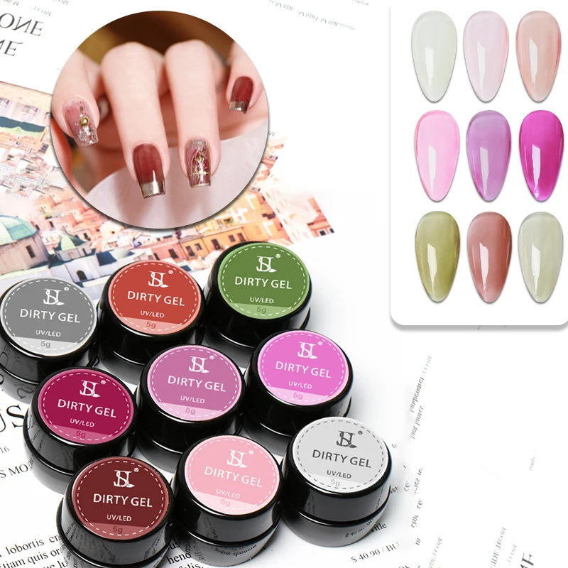 Manufacturer Professional Custom Private Label Soak Off Led Nail Polish Dirty Uv Gel Nail Gel 5g Ruby Ceramic Cat Eye Gel Nail