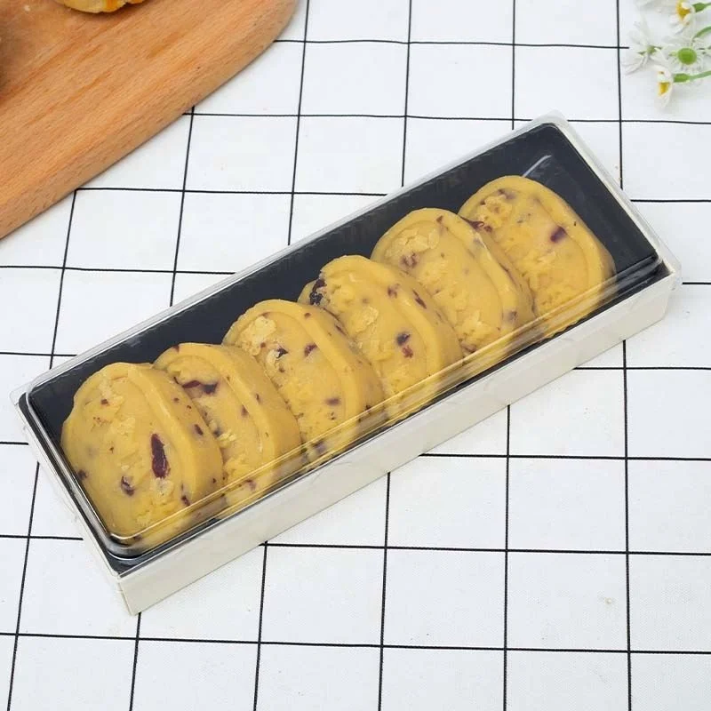 Пищевой одноразовый деревянный контейнер Компостируемая пищевая упаковка бургер торт лоток с крышкой