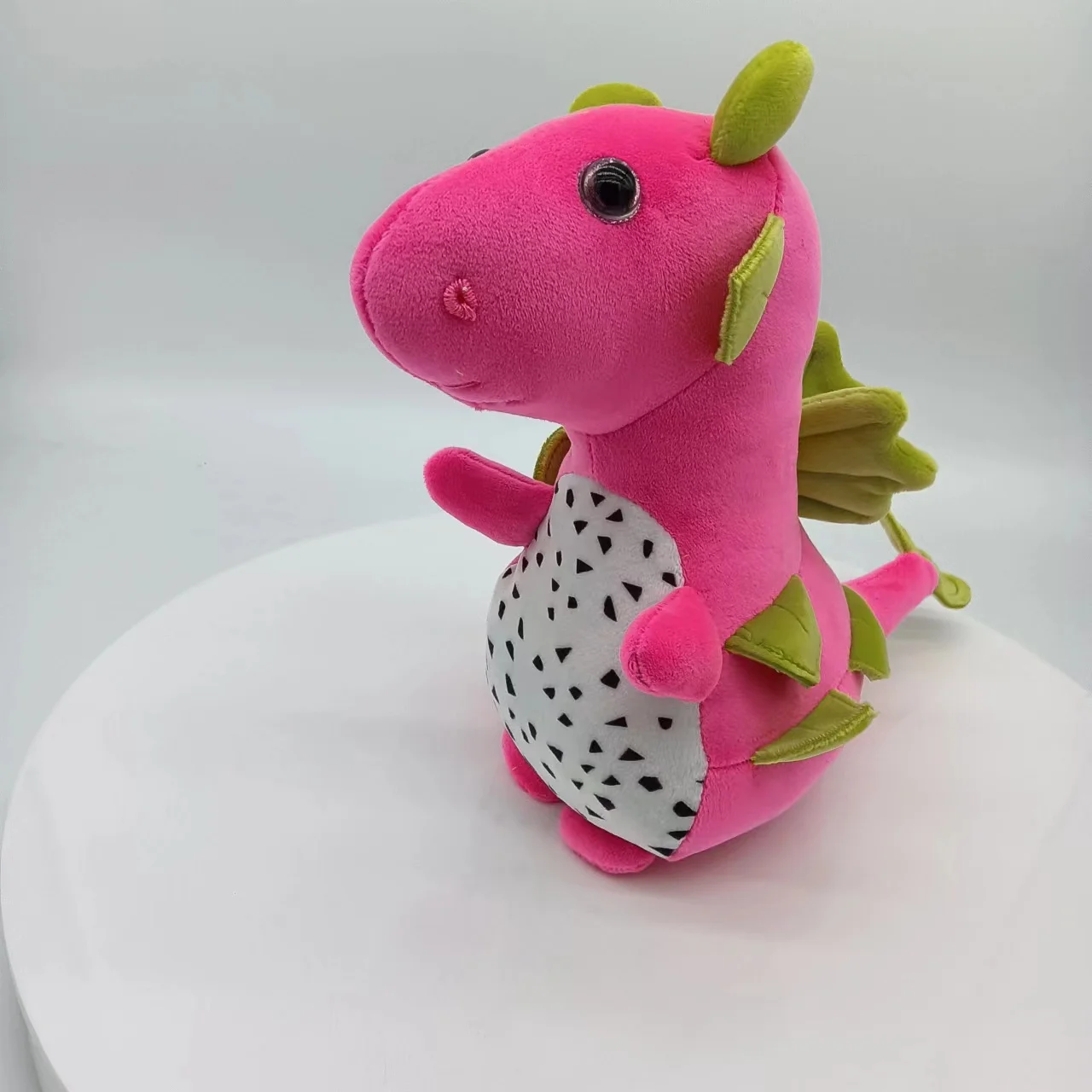 Design plush figure custom soft dragon plush stuffed cute dragon fruit plush toy