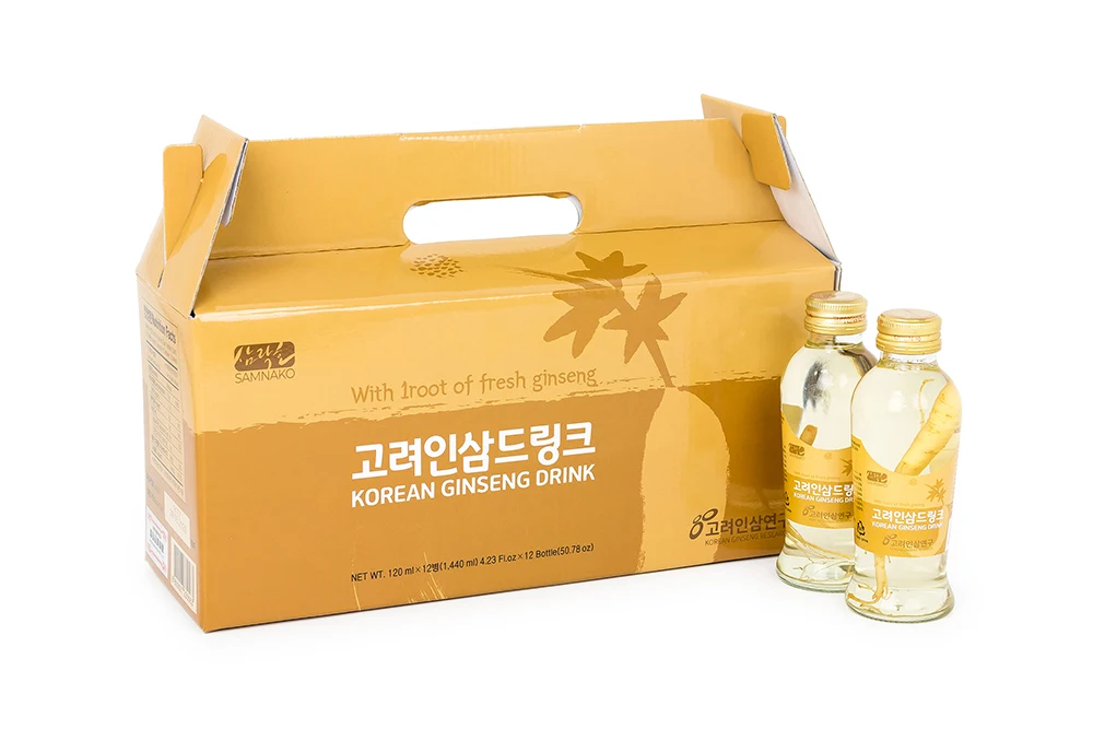 
Korean Ginseng Drink with one root_Steady selling health product 