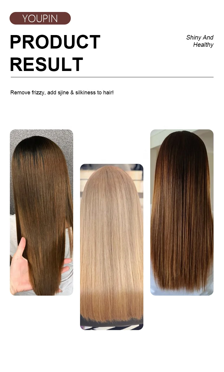 High Quality 1000ml Salon-Use Silky Smooth Rebonding Hair Straightening Cream Chocolate Scented Perm Lotion