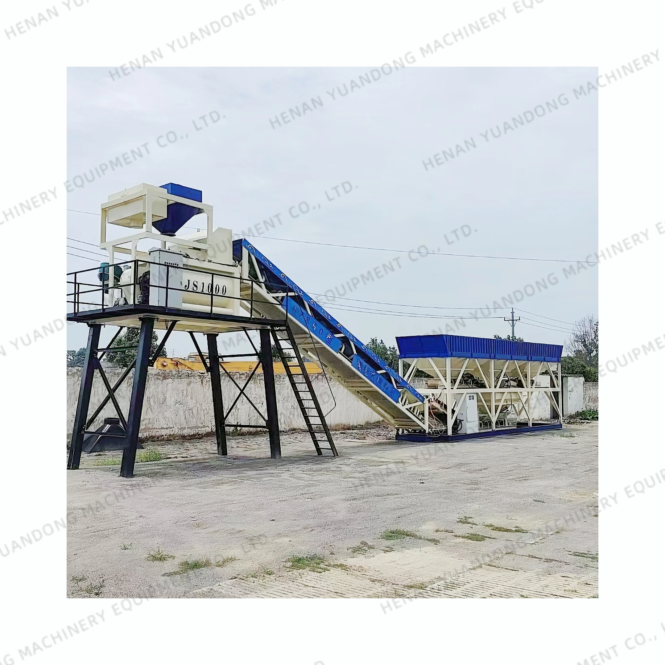 Stone Sand Cement Mixture Ready Mix Concrete Plant Movable Ready Mix Concrete Plant Layout