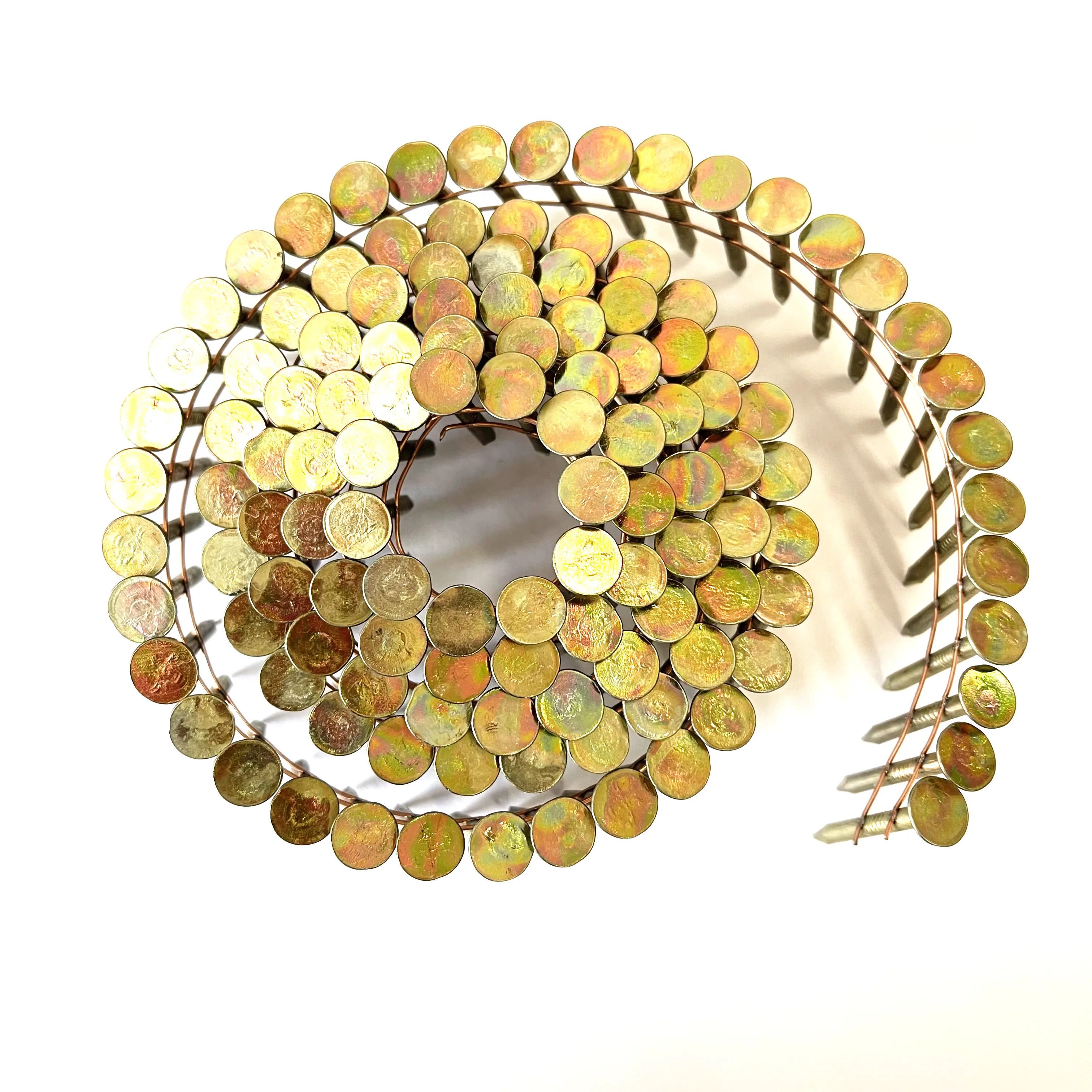 roofing coil nails collator machine 1 1/4 galvanized roofing clout nails 2 3/8 for construction