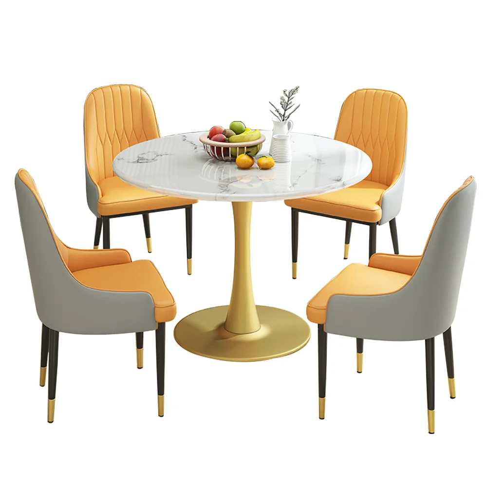 table and chair set for indoor and space efficient Small Apartment dinning table modern dining room Coffee Bar table manger