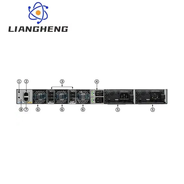3850 Switch that supports SFP+ transceivers, 48 ports that support up to 10G WS-C3850-48XS-E