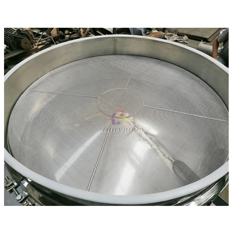 Industrial Sieve Machine Double Deck Stainless Steel Vibrating Screen Food Rotary Vibration Screen Price Sifter Separator