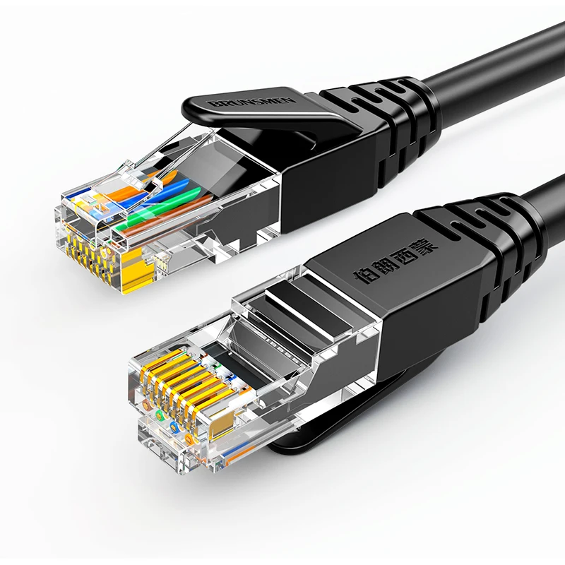 Rj45 CAT5E 28AWG Factory Whole sales Ethernet Network Internet Computer Patch Cable