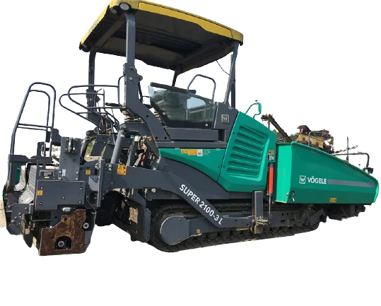 Отличное оборудование пауэрлифтинга Vogele SUPER2100-3L асфальтоукладчик для дорожного строительства работы/хорошее состояние асфальтоукладчик для продажи