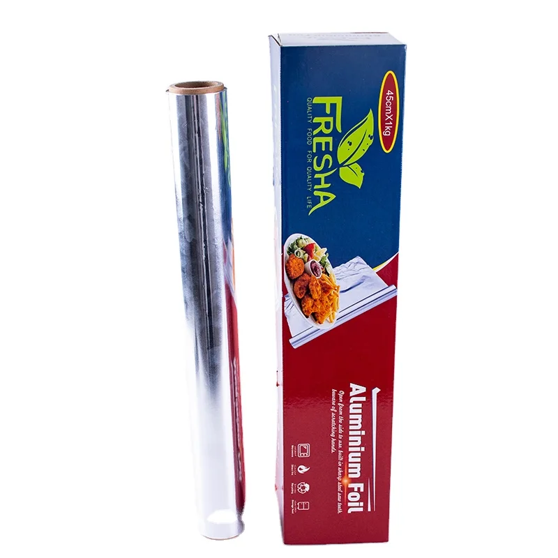 Kitchen Use Aluminum Foil Paper Aluminum Foil Roll For Cooking Food Packaging Non-toxic Food Foil 12 micron