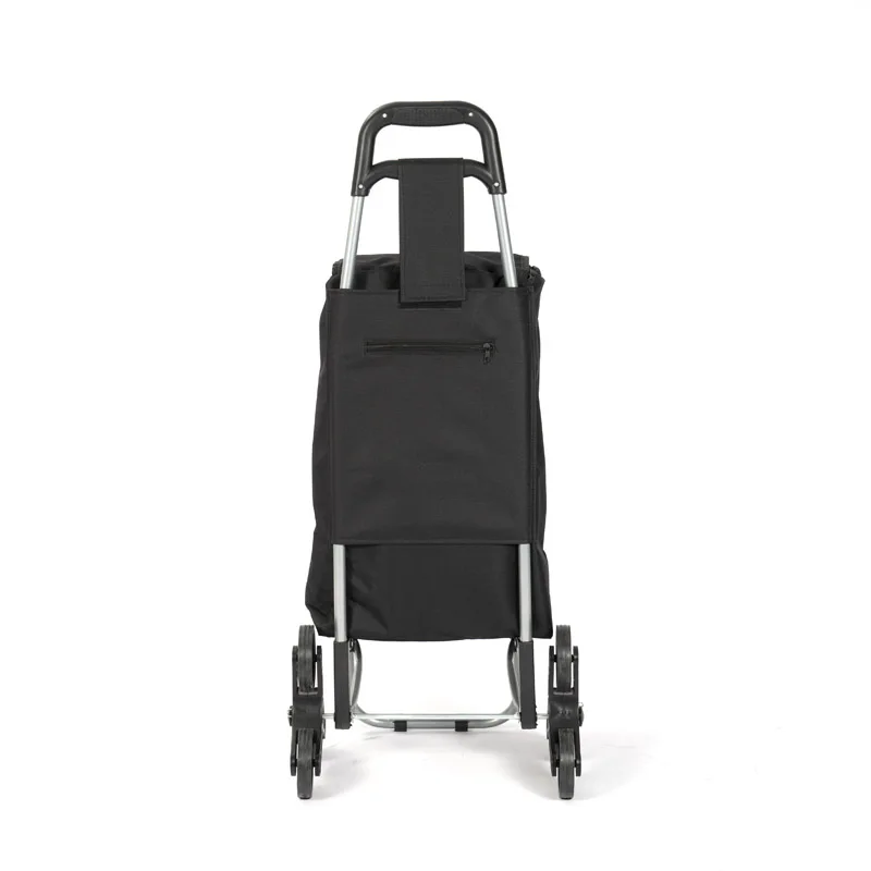 Hitree Direct Supply  New Design 600D Folding Aluminum Make Up Trolley Case Shopping Trolley with Wheels