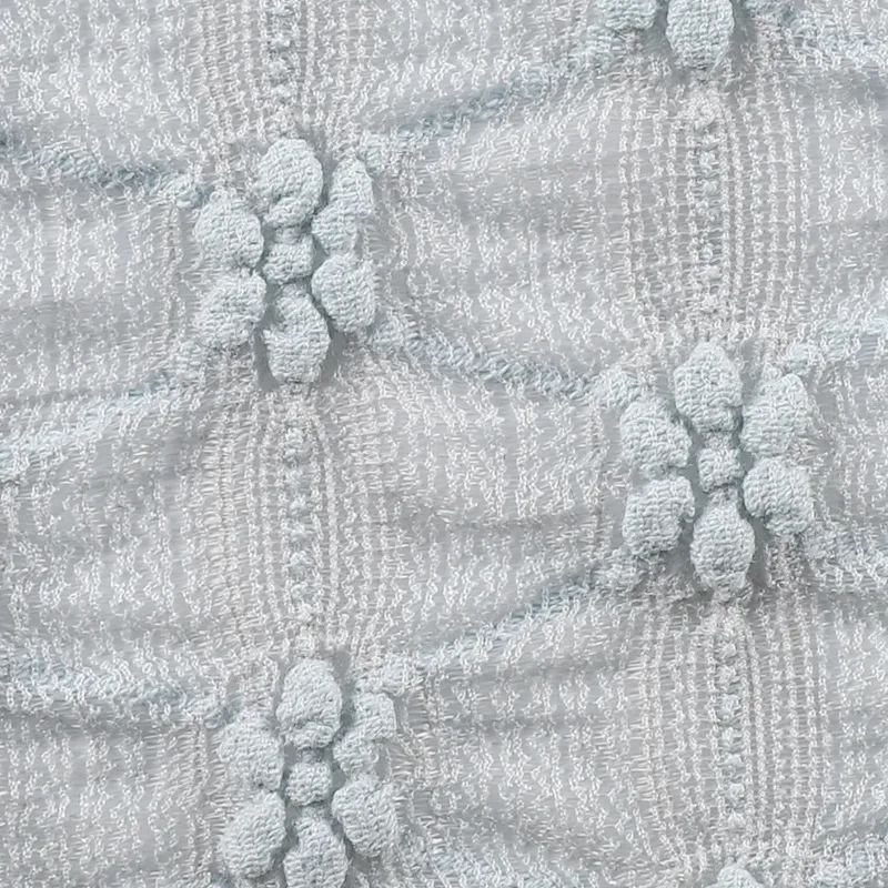 Wholesale 3D Flower Hollow Lace Fabric For Women Dress