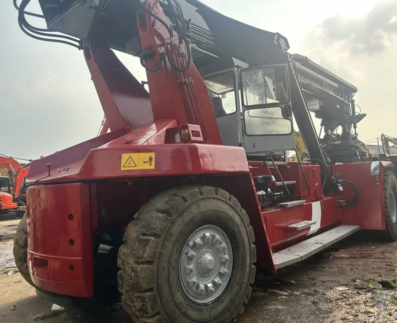 45 ton Kalmar port and container lifting truck DRF450 65S5 container reach stacker in Shanghai
