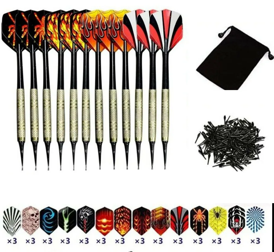 14g Safety Darts Factory Wholesale  Games Accessories darts plastic tip Set Casual darts