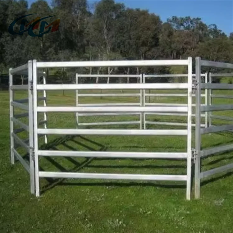 Hot Selling Usa 12 Ft Heavy Duty Livestock Cattle Corral Fence And Horse Round Pen Panels Corral Panels And Gates For Sales