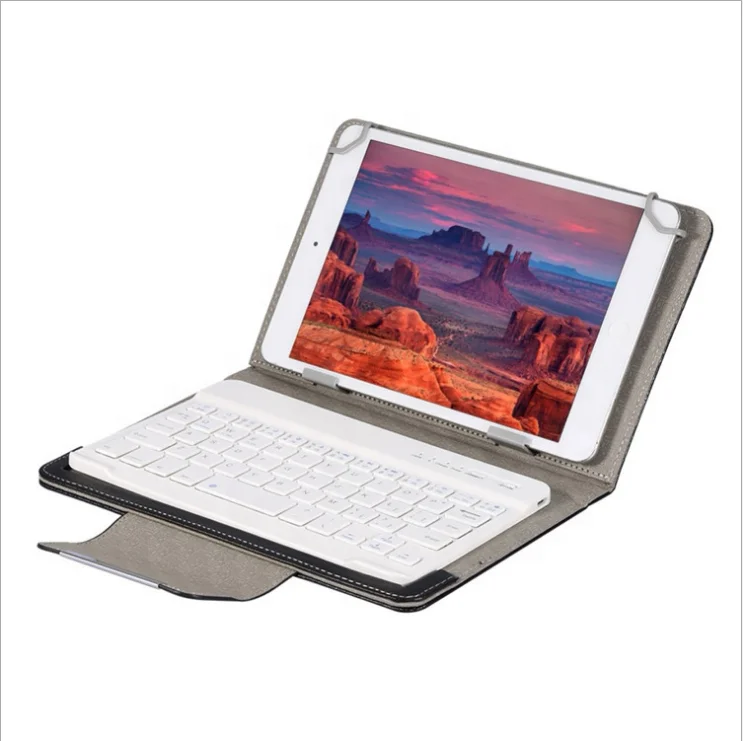 Factory price universal 10.1 inch android tablet wireless keyboard case in stock