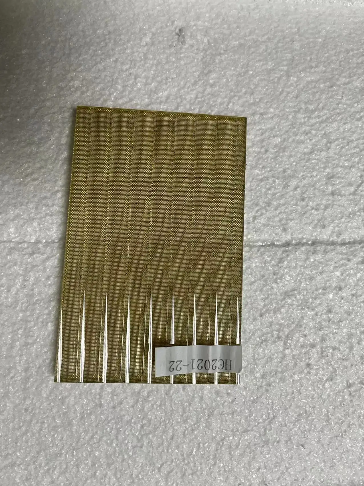 interior decorative wired mesh fabric silk art laminated glass