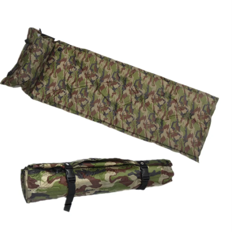 Путешествия надувать складные столы и стулья для палатка надувной матрас с подушкой и встроенный воздушный насос