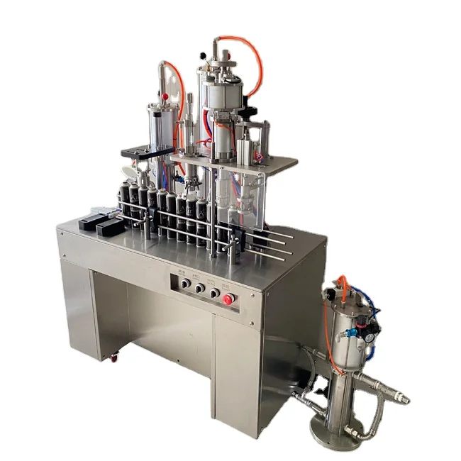 Liquid and gas filling machine for General Purpose Degreaser