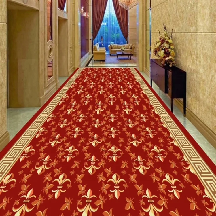 High Quality Low Price Of Red Carpet / Red Wedding Runner / Wedding Hall Carpet
