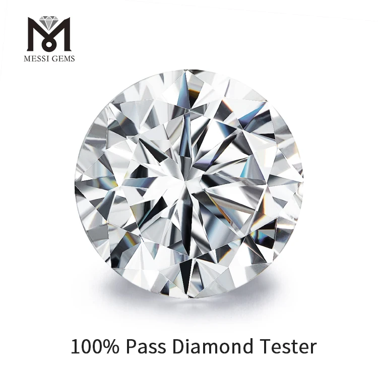 Заводской запас синтетический бриллиант 1.5ct 2.ct 2.5ct 3ct 1 карат D VS2 3EX Cut HPHT