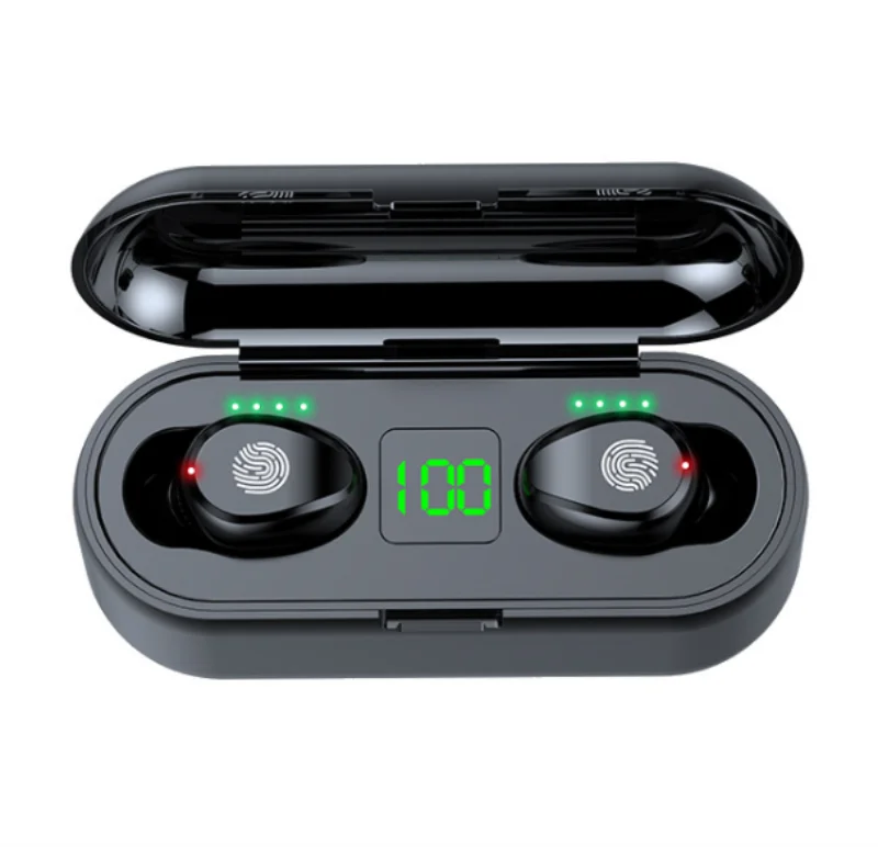  Сенсорное управление водонепроницаемый Chaging коробка Bt V5.1 Auriculares Inalambricos F9 беспроводные