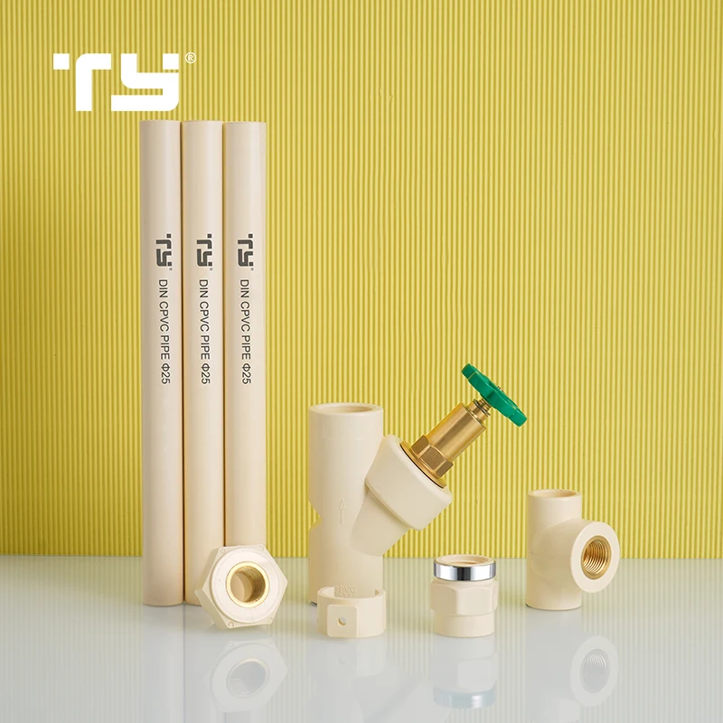 Reliable Supplier high pressure CPVC DIN PN16 cpvc/pvc plastic sanitary pipe fittings