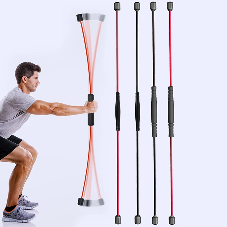 New Fashion Swing Stick Bar Multi-functional The Swinging Sticks Vibration Weight Loss Tremor Rod Yoga Vibrating Flexi Bar