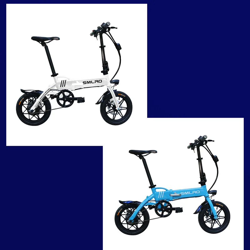 36V 8AH lithium electric mini bicycle 14 inch electric bike portable e bike