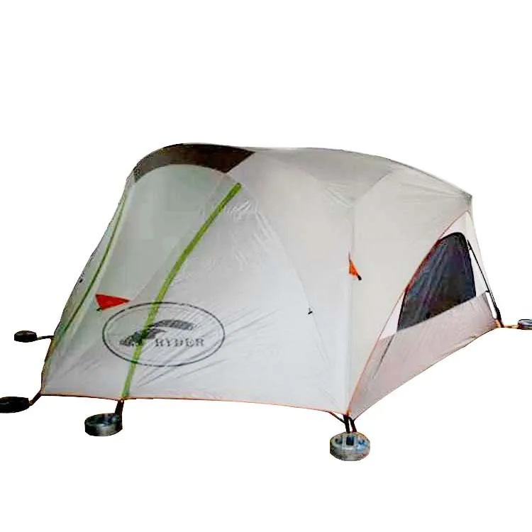 Custom Labelling Waterproof Outdoor Glamping Family Cabin Tent with Large Space Double Wall  Aluminum Pole for Vehicle Camping