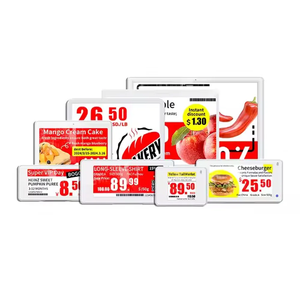 IS-E4E42Q-MP tag price digital digital supermarket price tag electronic shelf label nfc