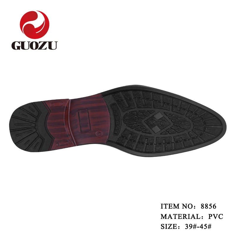 High Quality Men PVC Dress Shoe Soles Recoverable Material Formal Shoes Outsole For Sale