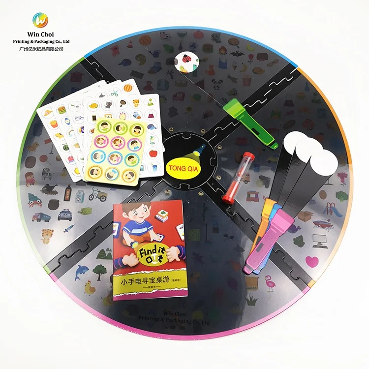 ODM Spot UV Varnishing d and d p m board games nation for kids