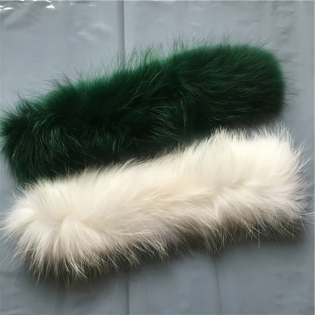 custom different sizes 15-16cm Real Fur Raccoon Fur