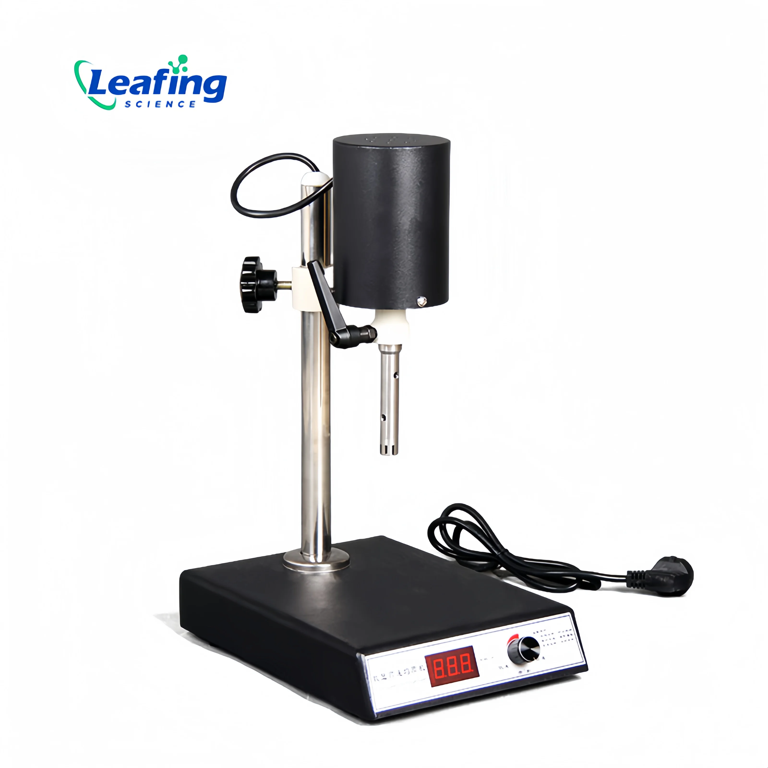 New 220V Small Scale Lab Homogenizer Mixer Cosmetics Rotor Stator Emulsifying Machine for Food & Chemicals Core Motor Component