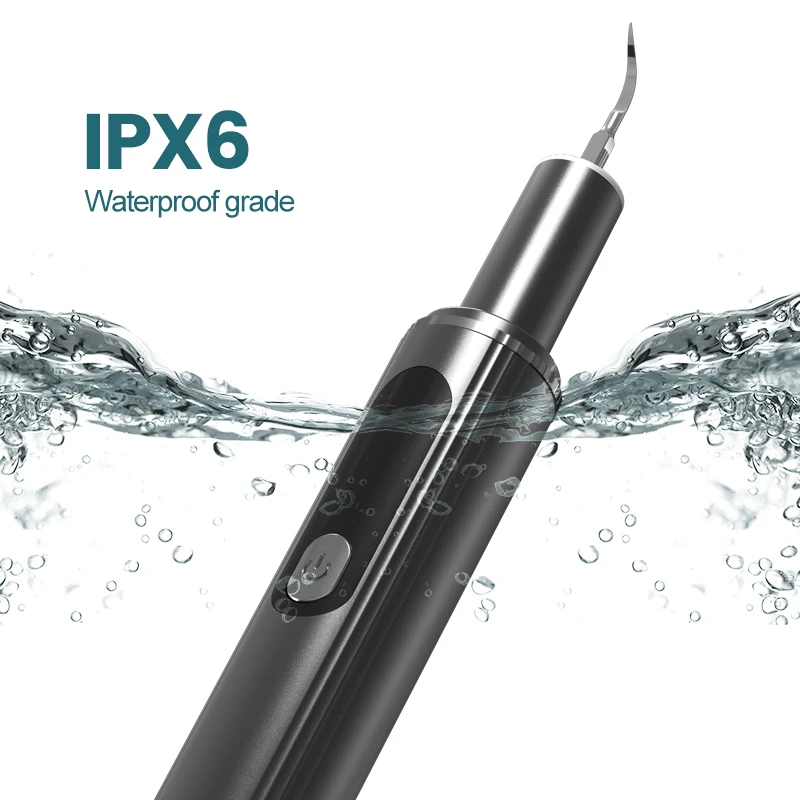 Handheld household use ultrasonic Dental Calculus Remover vibration frequency dental teeth cleaning machine