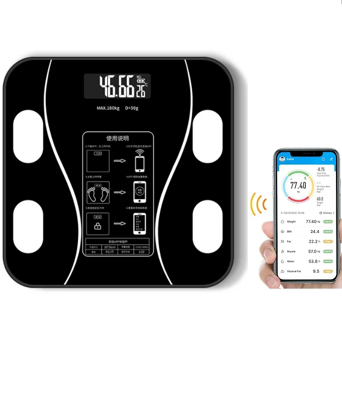 automatic reliable professional weighing scales digital for measuring  showing different weights