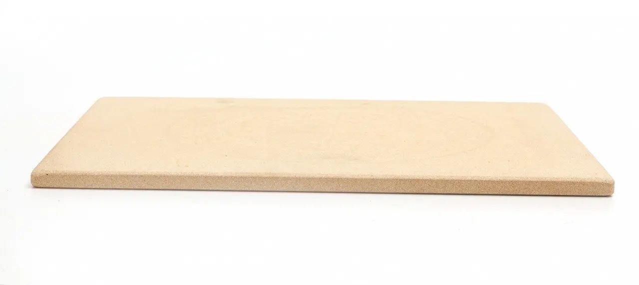 Rectangular Grill Pizza Natural Cordierite Oven Pizza Stone Set, Heat Resistance Cordierite Stone With Bamboo Pizza peel