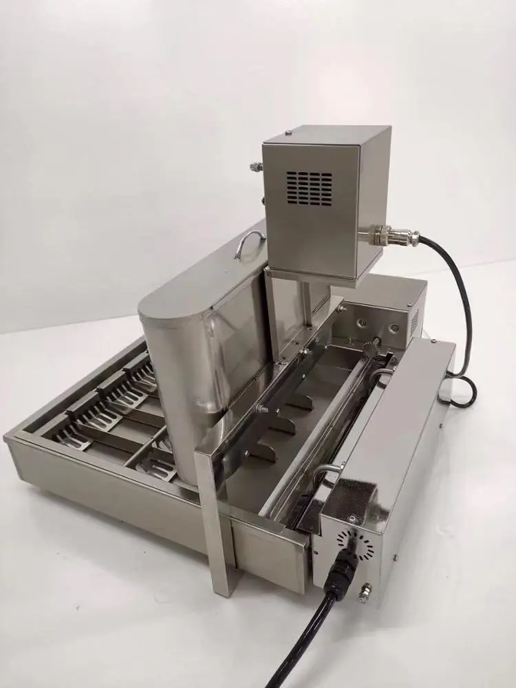 GRT-LBD6 automatic donut making machine mini One row of 6 donut machine