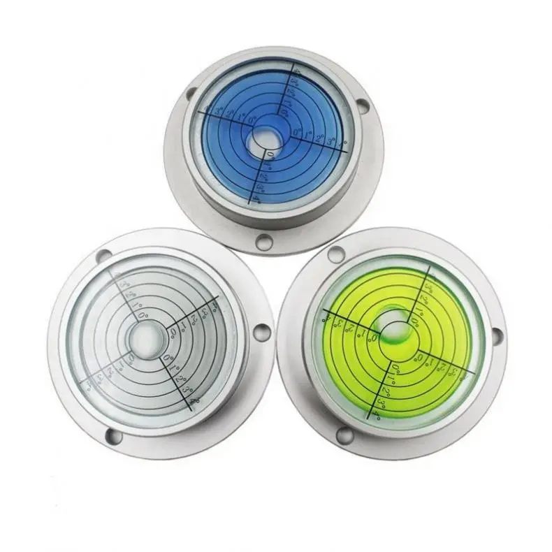 Customized Metal Level Bubble circular bubble level for private label