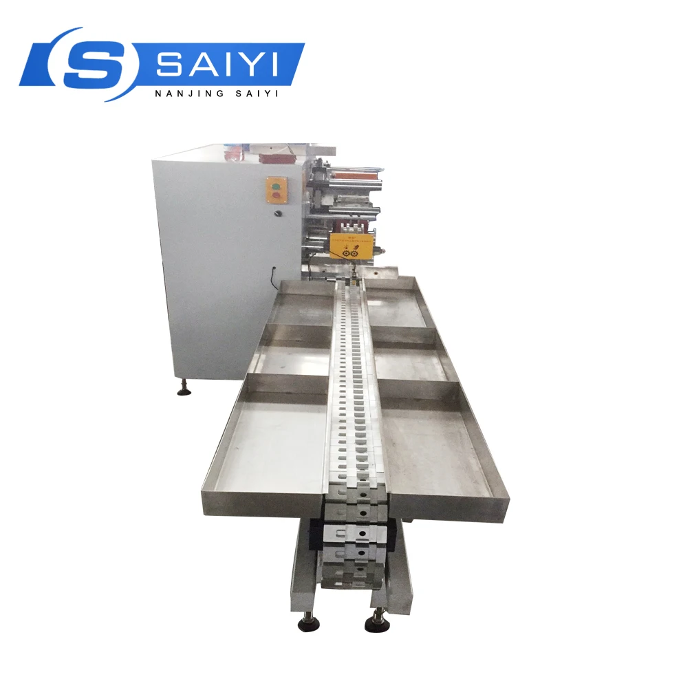 Fully Auto Disposable single use plastic PP spoon single wrapping packaging machine