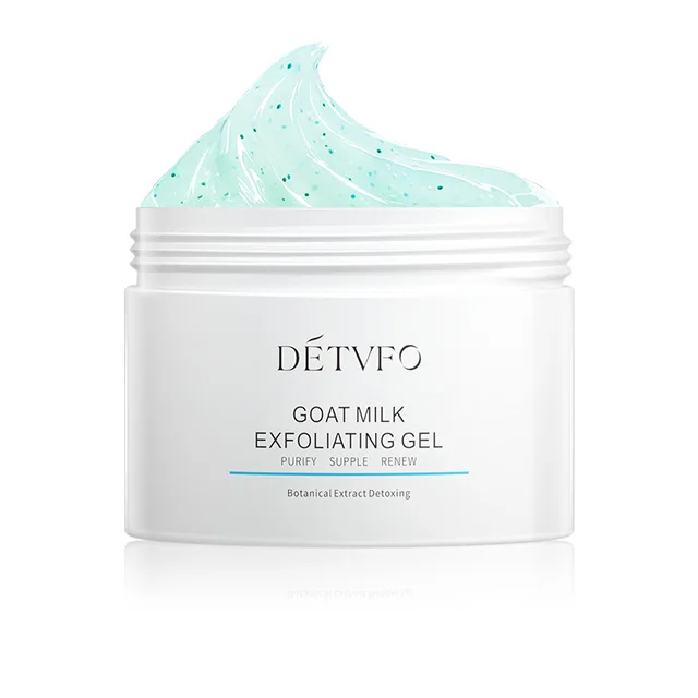 Отшелушивающий глубокий очищающий Питательный гель для лица с козьим молоком
