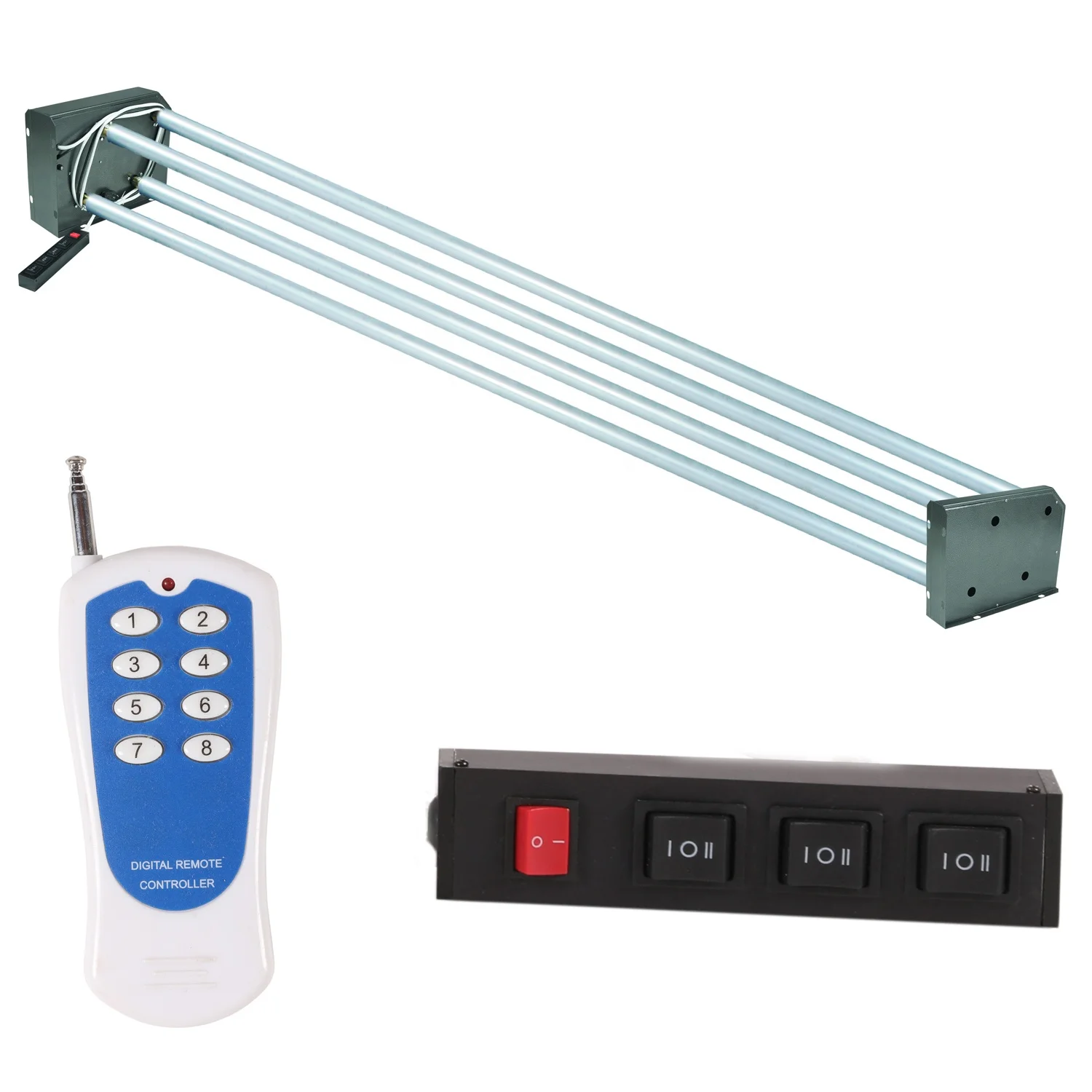 Pro 6 Roller Motorized Electric Automatic Heavy Duty Wall Ceiling Mount Background Support System with Remote