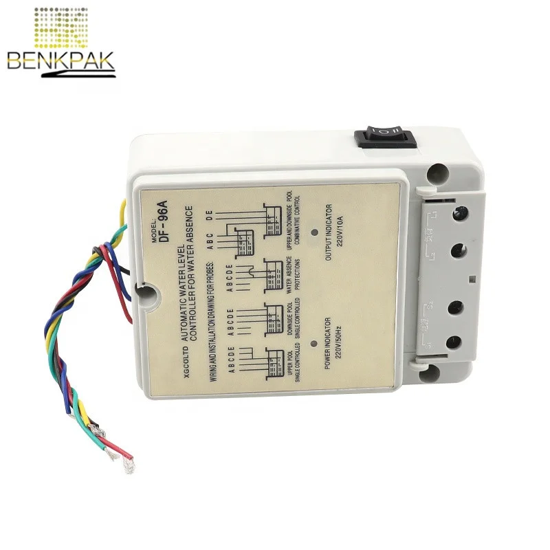 DF-96A Cistern Automatic Liquid Switch protection automatic water level controller Pump Controller with three probes 10A 220v