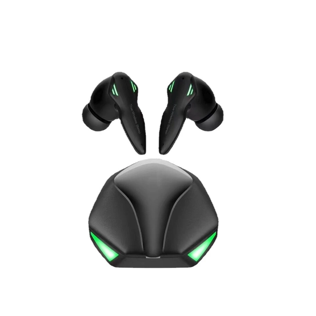 Wholesale Wireless Tws Headphones Gaming Bt Earphone with Magnetic Connection Game Mode Headsets Low Latency Earbuds