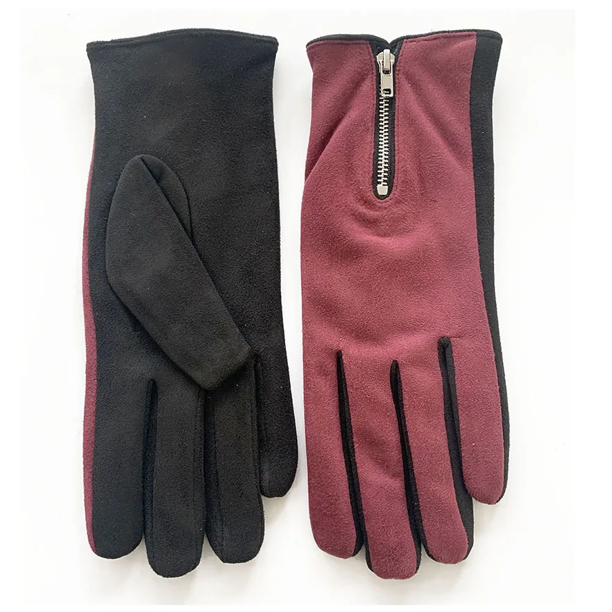 China manufacturer factory price ores bimetallic touring knit mittens  mittens touch screen mittens